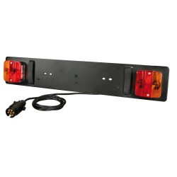 Numerio lentelė su lempomis Lampa 7 pin